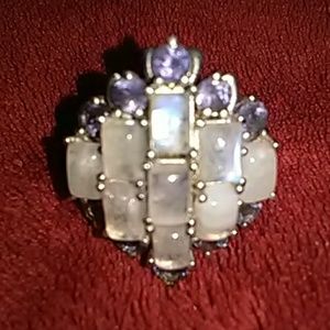 8 and a half carat moonstone ,41/2 carat; iolite t